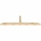 Ekena Millwork Portland Rough Sawn Timber Gable Bracket, Douglas Fir, 84"W x 24"H x 4"D x 4"F, 7/12 Pitch GBW084X24X0404POR00RDF - alternate 5